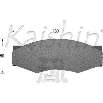 Тормозные колодки, дисковые, комплект KAISHIN FK1025 3365670 GOGFV Q SHUZGT изображение 0
