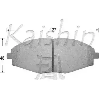 Тормозные колодки, дисковые, комплект KAISHIN FK11144 ML 1ST 3365691 NR5BG1 изображение 0