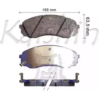 Тормозные колодки, дисковые, комплект KAISHIN Y J7UO 3365720 MNN4P51 FK11236 изображение 0