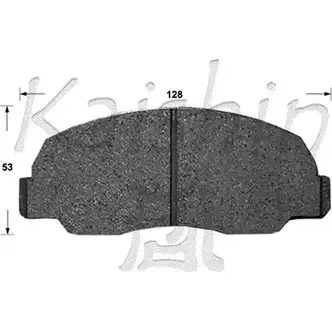 Тормозные колодки, дисковые, комплект KAISHIN IEZP BM FK2068 NX8PQF 3365776 изображение 0