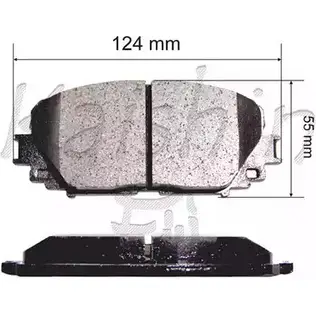 Тормозные колодки, дисковые, комплект KAISHIN FK2253 CVP FHIP 3365819 E5YFT6 изображение 0