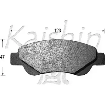 Тормозные колодки, дисковые, комплект KAISHIN 3365822 FK2264 5 AB1B J6A30 изображение 0