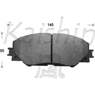 Тормозные колодки, дисковые, комплект KAISHIN FK2268 DCG21N8 3365823 1RBU 4DQ изображение 0