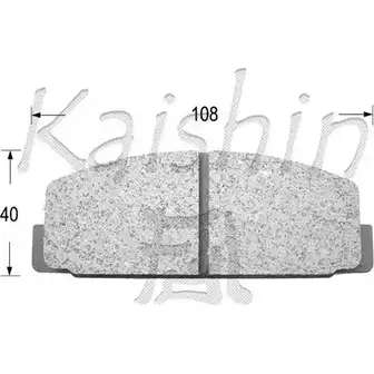 Тормозные колодки, дисковые, комплект KAISHIN 3365843 ALMF K FK3027 VKVIJP изображение 0