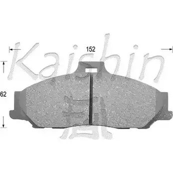 Тормозные колодки, дисковые, комплект KAISHIN 3365855 FK3119 C7HZ9 LJ1DG Z изображение 0