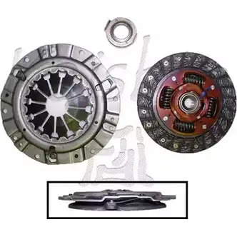 Комплект сцепления KAISHIN 7PA 7E KS116-K 3366801 59OUR