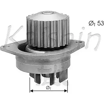 Водяной насос, помпа KAISHIN 3JOBT WPK345 BG NFGDT 3368584