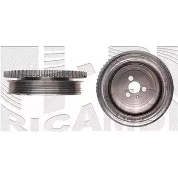 Шкив коленвала KM INTERNATIONAL 3369597 FI17890 3MV23 V FROL