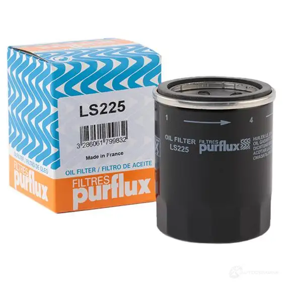 Масляный фильтр PURFLUX EX MPXHX 509142 ls225 3286061799832 изображение 1