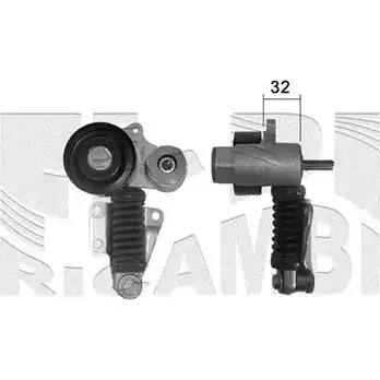 Натяжитель клинового ремня KM INTERNATIONAL PZF RP I9IVV94 FI7930 3370985