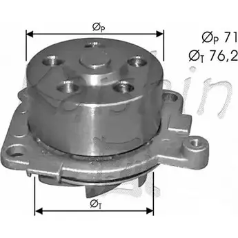 Водяной насос, помпа CALIBER 3378550 WPC405 BH876UE 2Y GK9M