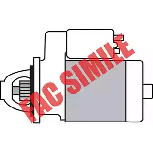 Стартер AUTOTEAM OD T5GA 3386308 SBO417A ZZTIJF изображение 0