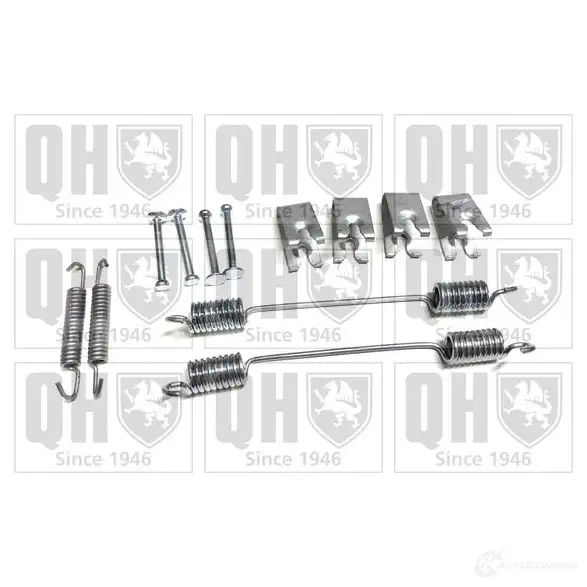 Ремкомплект тормозных накладок QUINTON HAZELL 649695 bfk470 5050438058840 W CTUGE