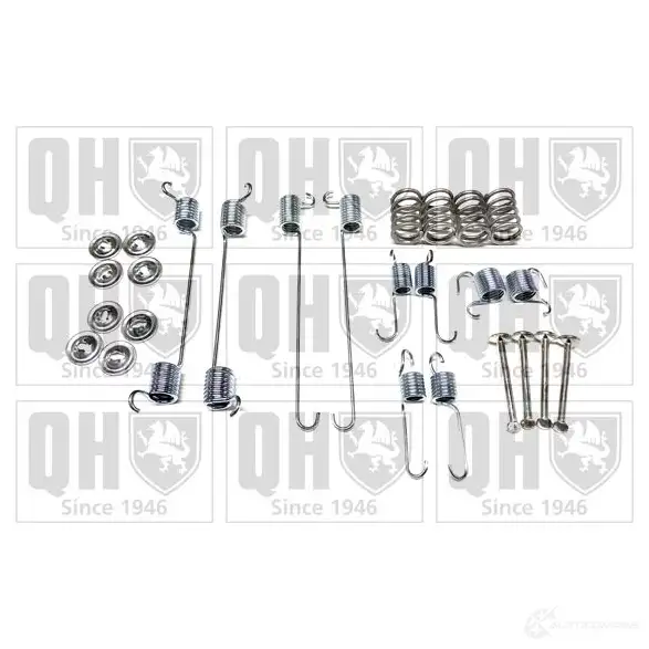 Ремкомплект тормозных накладок QUINTON HAZELL bfk444 PZ4XB H 649669 5050438058581