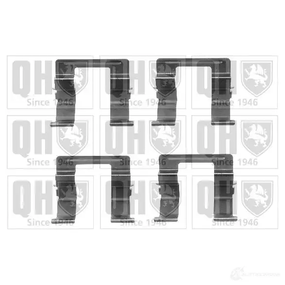 Ремкомплект колодок QUINTON HAZELL 650007 bfk928 CI 7KI5 5050438059410