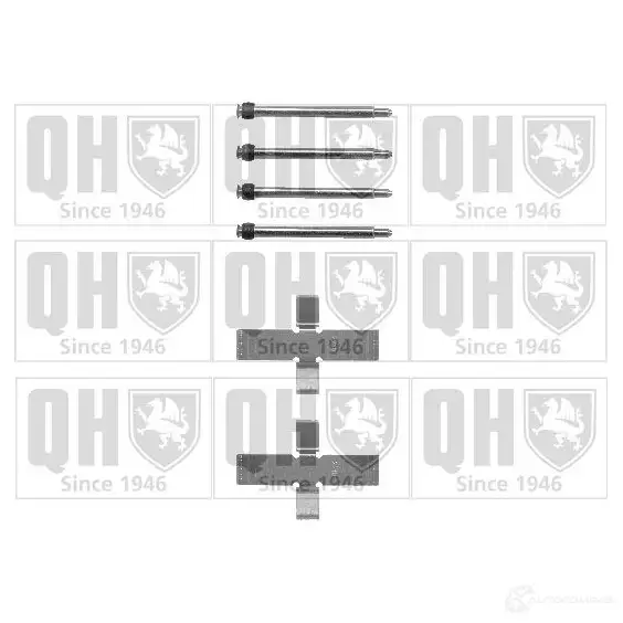 Ремкомплект колодок QUINTON HAZELL bfk661 5016593328747 649755 VWT ZZ59 изображение 0