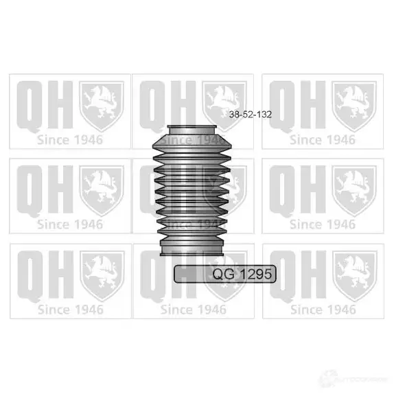 Пыльник рулевой рейки QUINTON HAZELL 4011934001687 673917 XZPA 30A qg1295