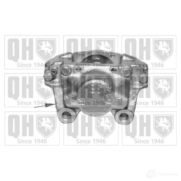 Тормозной суппорт QUINTON HAZELL 661957 qbs3180 MVL 0W 5016593431416