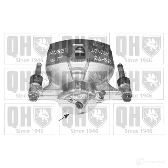 Тормозной суппорт QUINTON HAZELL KN NMX 662385 5016593434417 qbs4080