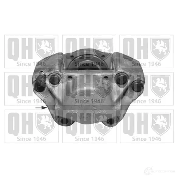 Тормозной суппорт QUINTON HAZELL T7PX F qbs3163 661942 5016593431249 изображение 0