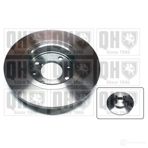 Тормозной диск QUINTON HAZELL BDC5615 P 3G01339 647492 bdc5615 изображение 1