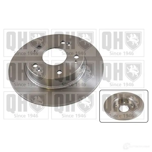 Тормозной диск QUINTON HAZELL BDC55 64P EKC3H 647446 bdc5564