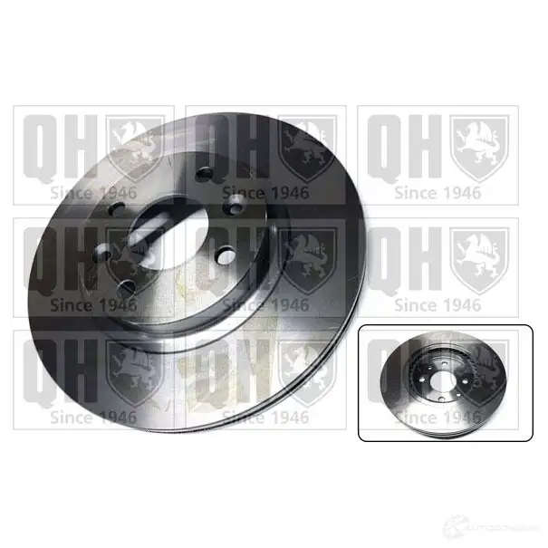 Тормозной диск QUINTON HAZELL bdc3839 FTJAXT BD C3839P 646543 изображение 1