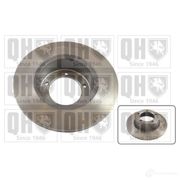 Тормозной диск QUINTON HAZELL BDC 3473P 646283 Q5BXYT bdc3473 изображение 1