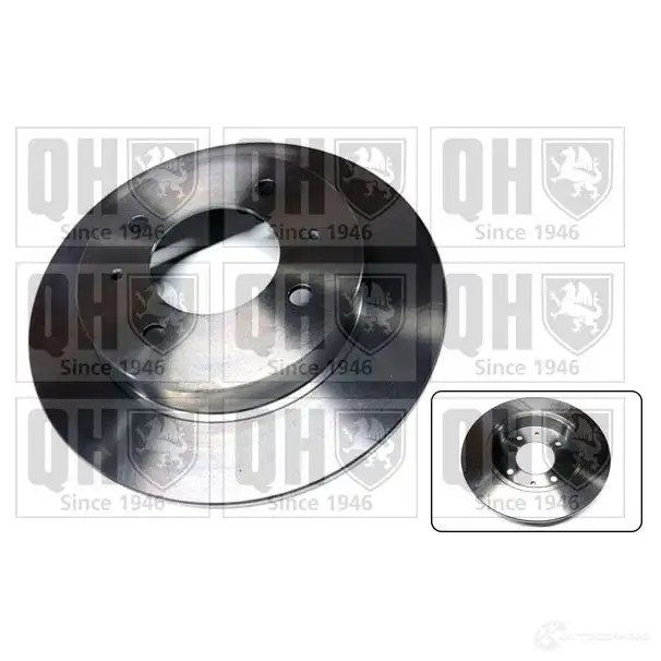 Тормозной диск QUINTON HAZELL BF6QXH bdc4614 646784 BDC4614 P изображение 1