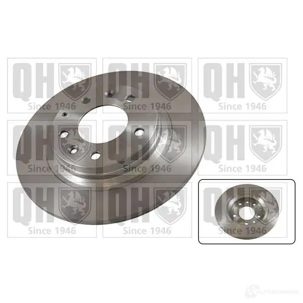 Тормозной диск QUINTON HAZELL bdc5397 ZPD8C BDC53 97P 647290