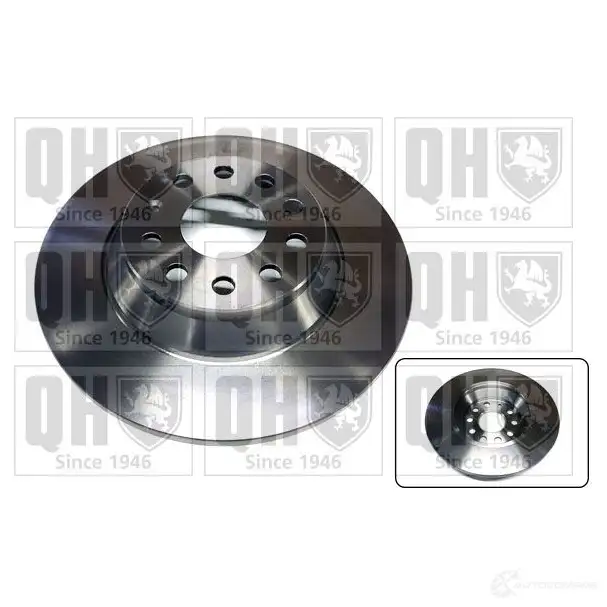 Тормозной диск QUINTON HAZELL 1437971329 9X EBY15 bdc6090
