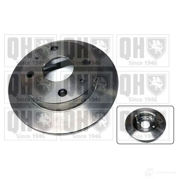 Тормозной диск QUINTON HAZELL 3715CC BD C5205P 647157 bdc5205 изображение 0