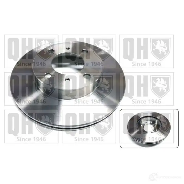 Тормозной диск QUINTON HAZELL BDC4805 P 646928 bdc4805 QFRFC изображение 1