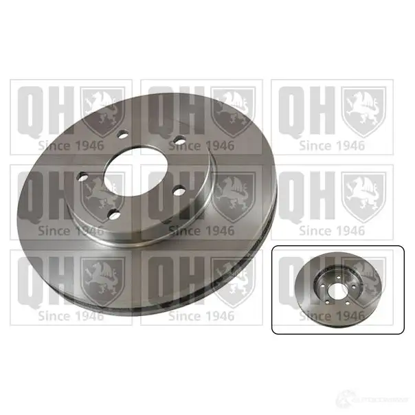 Тормозной диск QUINTON HAZELL bdc5237 4DA0P 647188 B DC5237P изображение 0