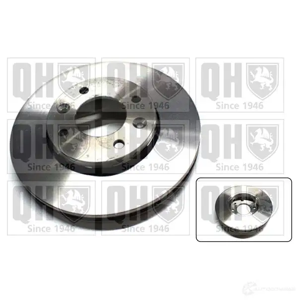 Тормозной диск QUINTON HAZELL 647420 bdc5537 UB2NO2 BD C5537P изображение 1