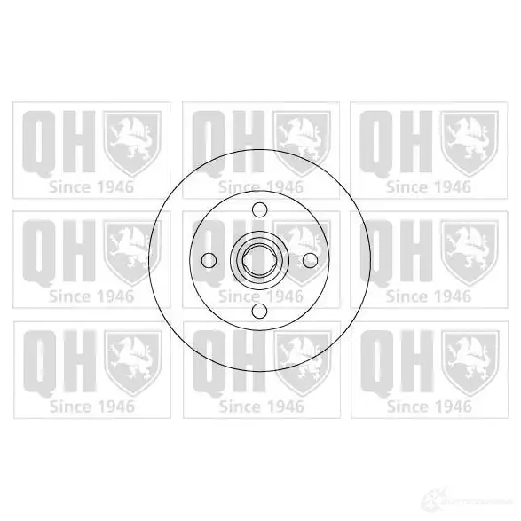 Тормозной диск QUINTON HAZELL IN2189C bdc3882 BD C3882P 646549