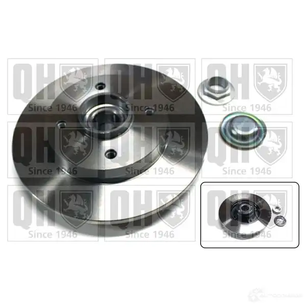 Тормозной диск QUINTON HAZELL E7AI5W 647633 bdc5771 B DC5771P