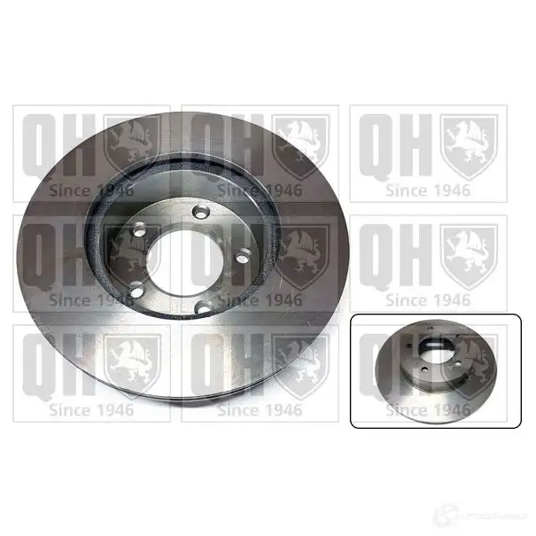 Тормозной диск QUINTON HAZELL BDC3 736P 646455 FC4CV bdc3736