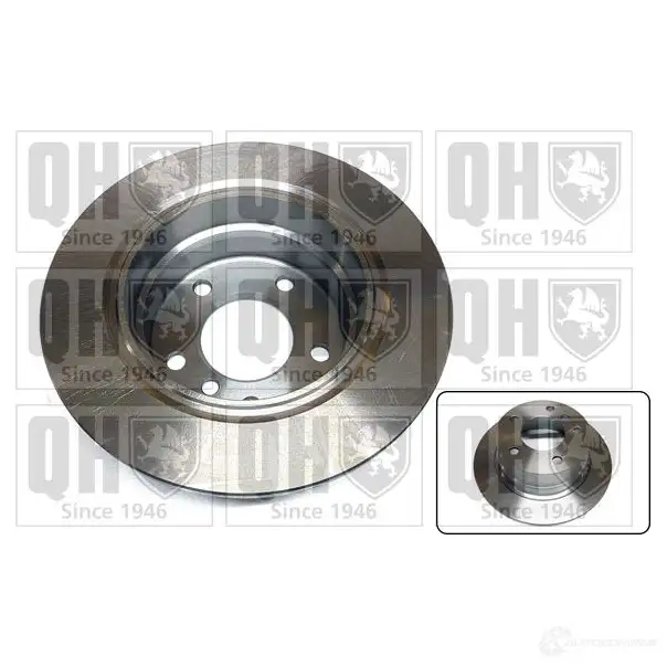 Тормозной диск QUINTON HAZELL 646736 6BV40E3 BDC45 35P bdc4535
