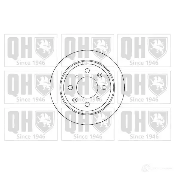 Тормозной диск QUINTON HAZELL BDC50 47P bdc5047 TX1AD 647046