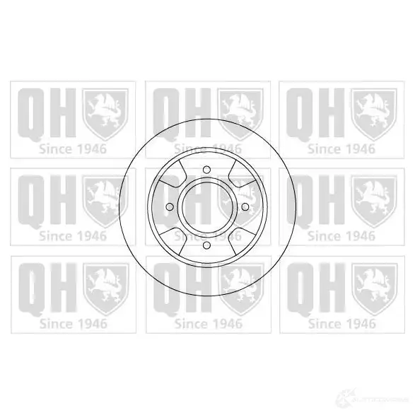Тормозной диск QUINTON HAZELL bdc3203 H4VNL 646164 BD C3203P