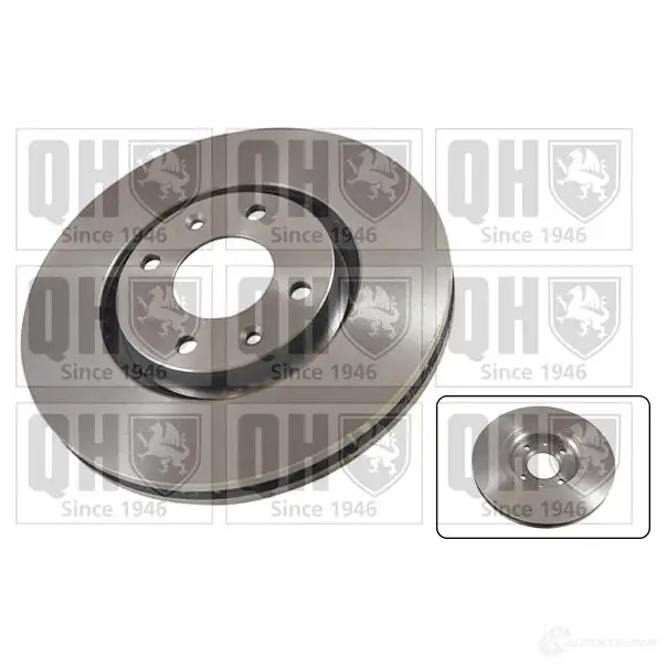 Тормозной диск QUINTON HAZELL V9LYWI B DC5241P bdc5241 647192 изображение 0