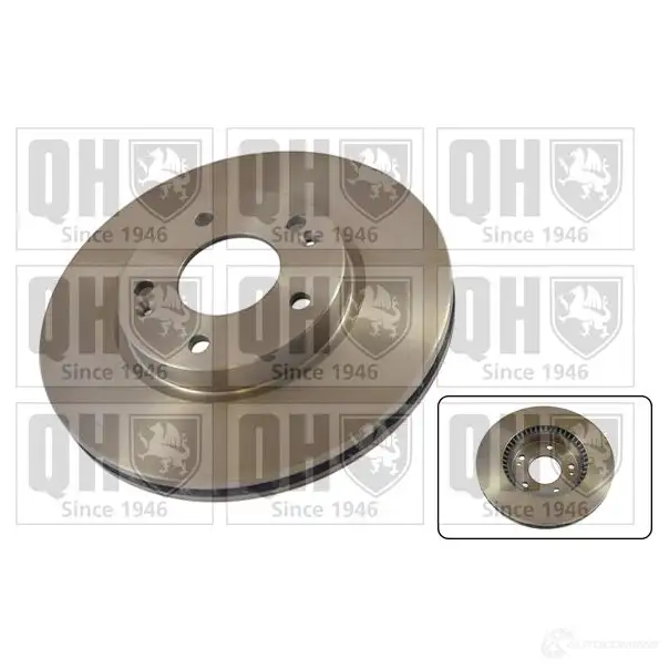 Тормозной диск QUINTON HAZELL bdc5404 B DC5404P VFONNX 647296 изображение 0