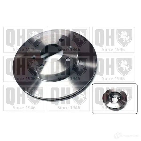Тормозной диск QUINTON HAZELL M8OCCTN 647335 bdc5445 BDC5 445P