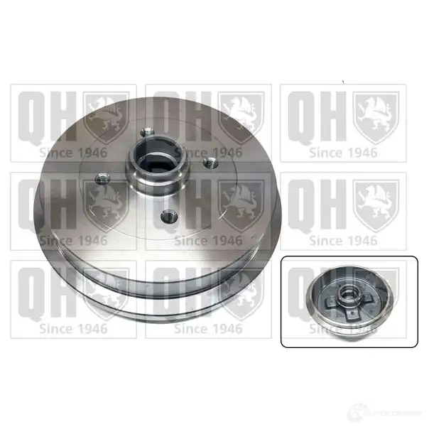 Тормозной барабан QUINTON HAZELL bdr449 648073 5016593607170 87G V90