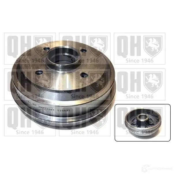 Тормозной барабан QUINTON HAZELL bdr286 5016593384927 4EQ LXL 647999