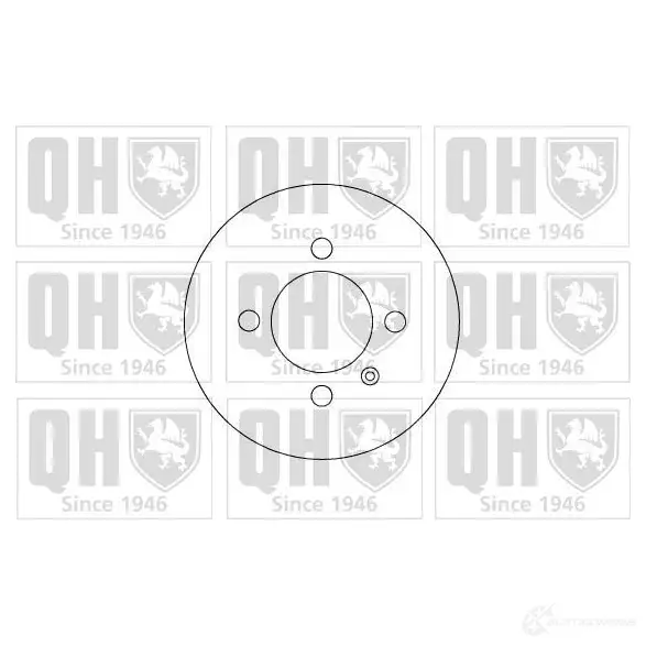 Тормозной барабан QUINTON HAZELL 648111 bdr548 5016593607569 VQ SKLN изображение 0