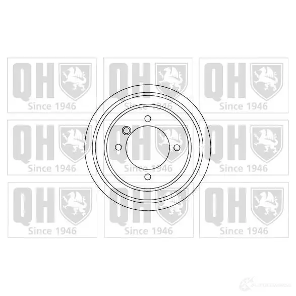 Тормозной барабан QUINTON HAZELL 5016593211803 4 0HCK7D bdr123 647915