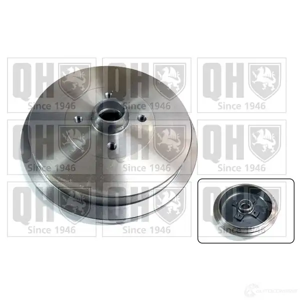 Тормозной барабан QUINTON HAZELL 5016593384842 647993 XLR3P V bdr264