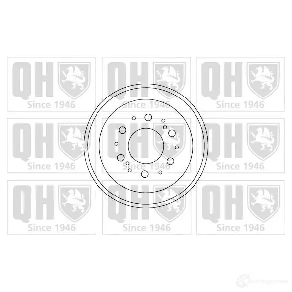 Тормозной барабан QUINTON HAZELL bdr376 648045 94U AN 5016593606876
